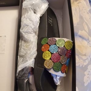 Multi circle fancy slides size 8